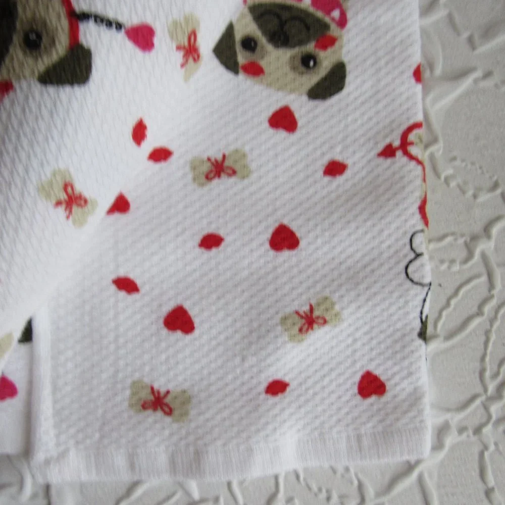 Pug Hand Towel New Designer